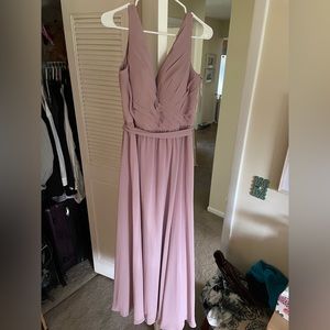 Kennedy Blue Bridesmaid dress, dusty rose color size 10